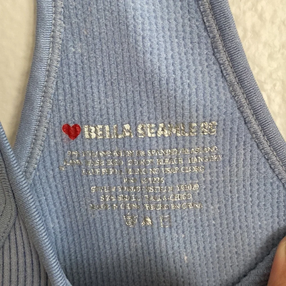 Blue crop top - Picture 6 of 6